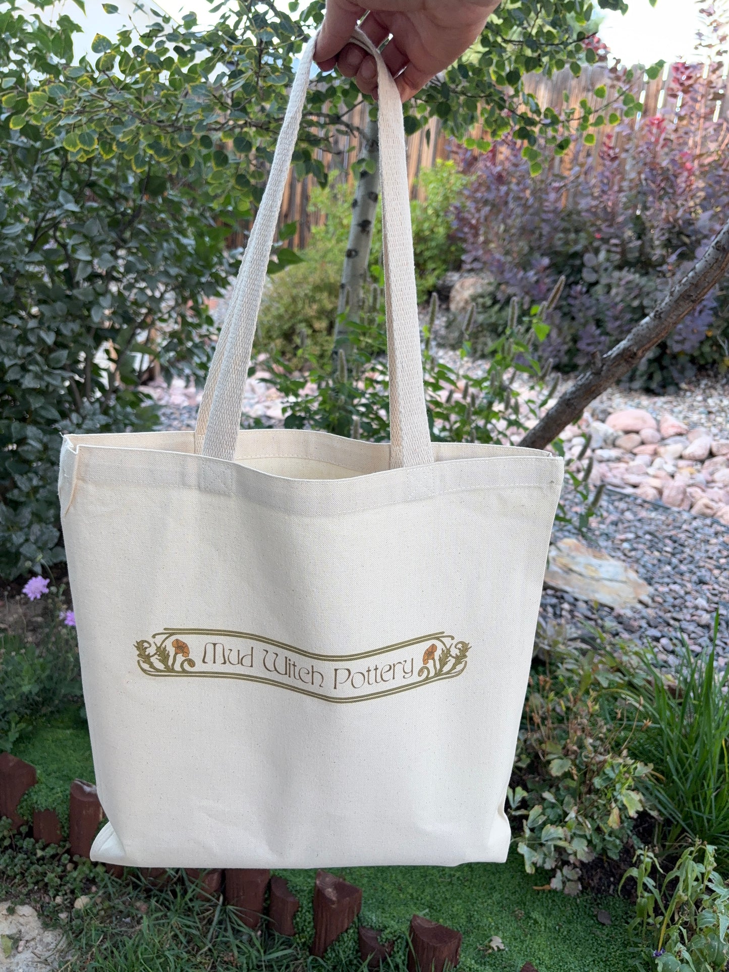 *Mud Witch Canvas Tote