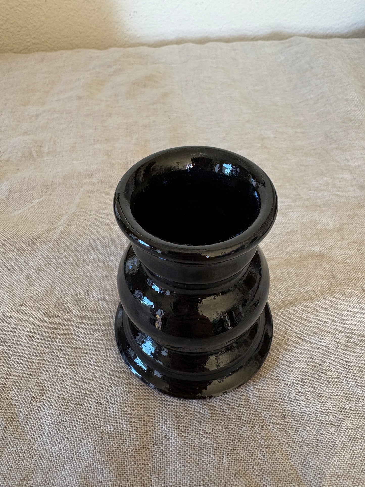 Candle Holder •Obsidian•