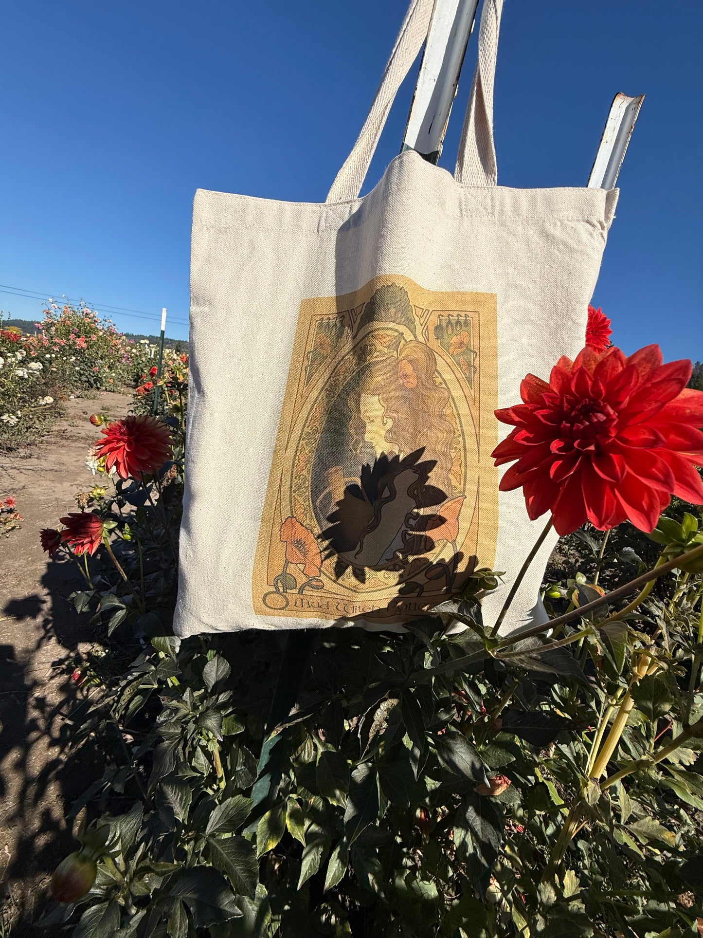 Mud Witch Canvas Tote