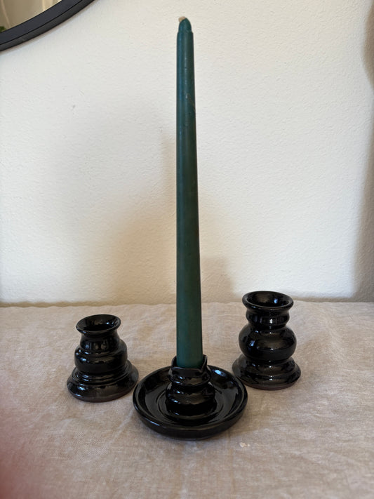 Candle Holder •Obsidian•