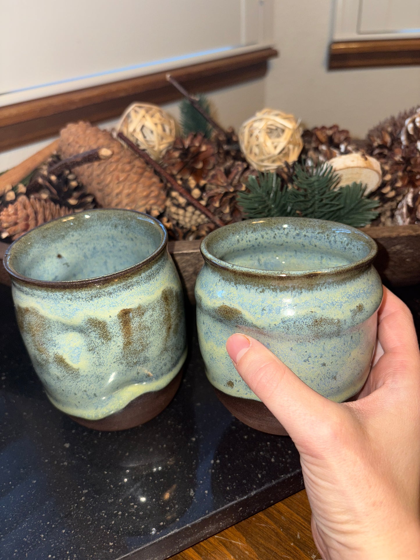 Dimple mugs •Tall & Small•