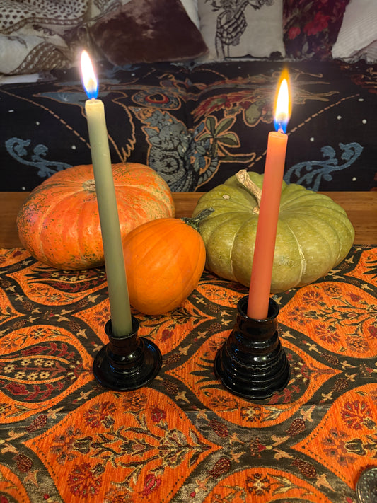 Candle Holder •Obsidian•