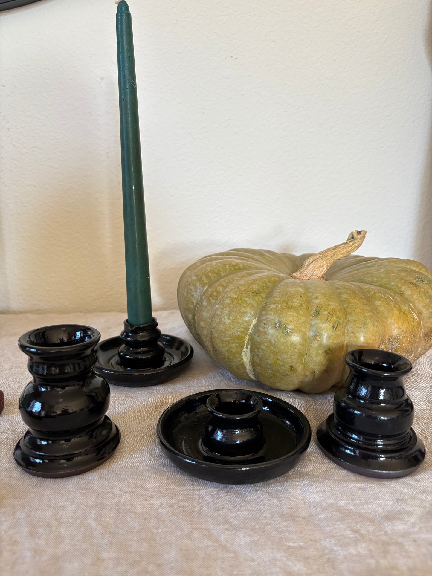 Candle Holder •Obsidian•