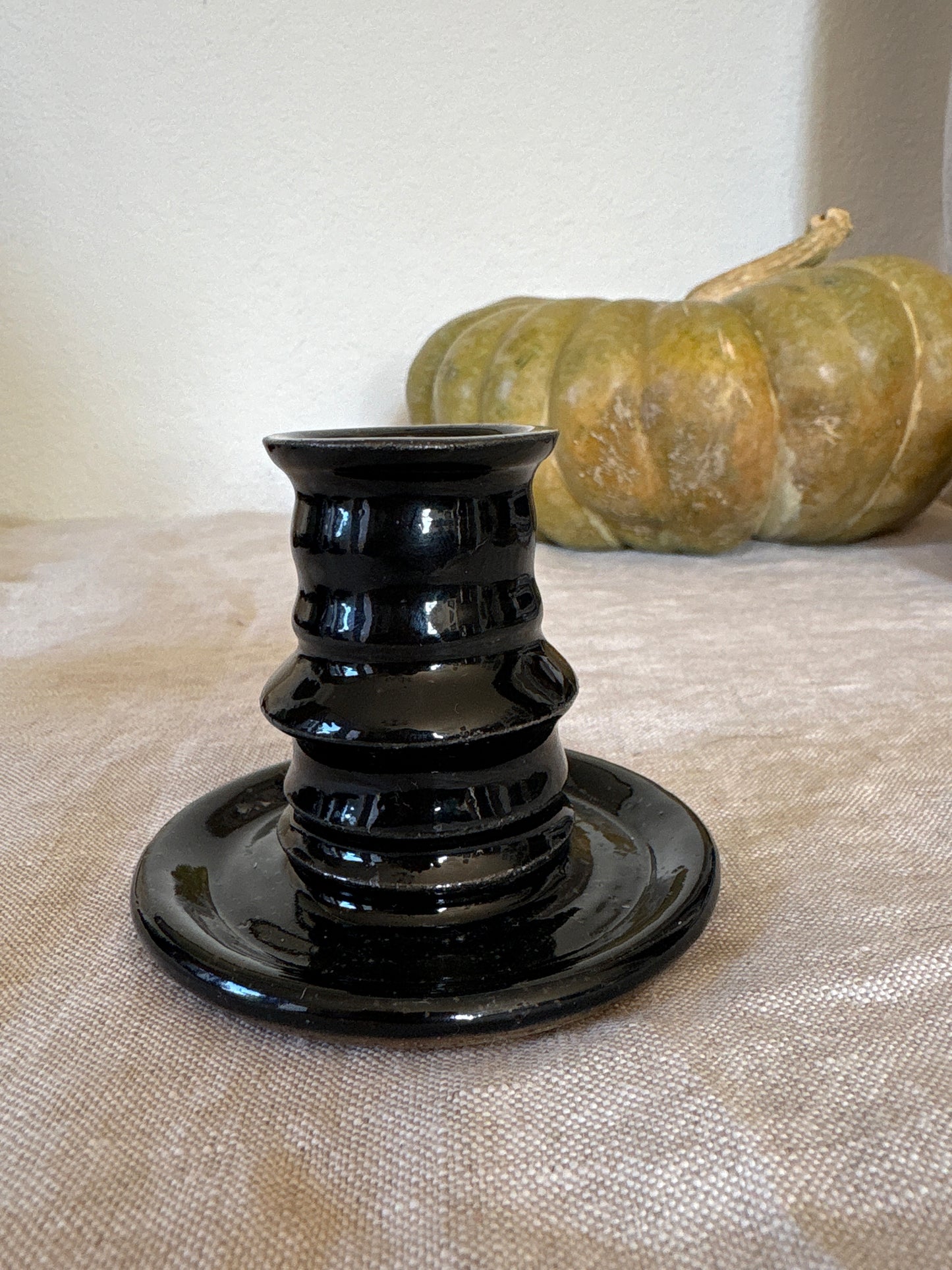 Candle Holder •Obsidian•