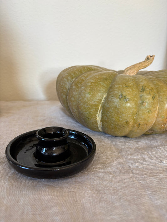 Candle Holder •Obsidian•