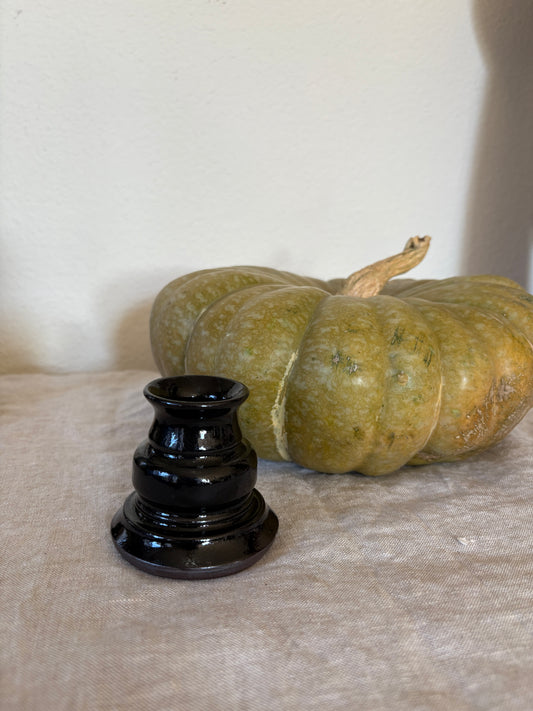 Candle Holder •Obsidian•