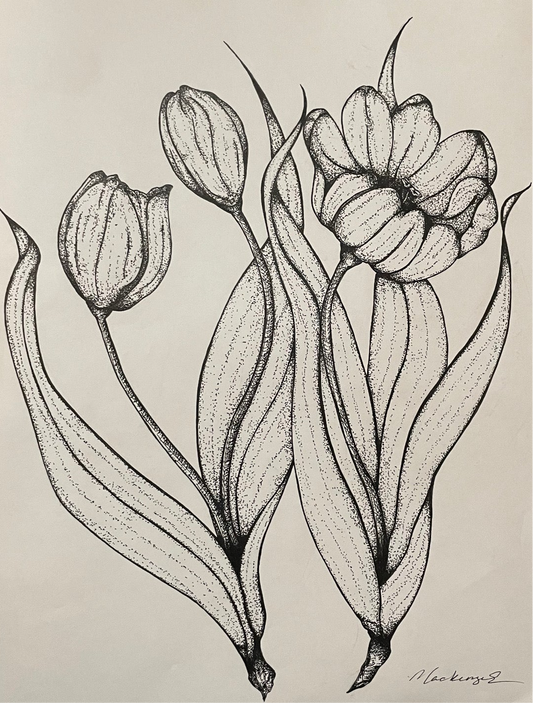 Custom Botanical Drawing Request!