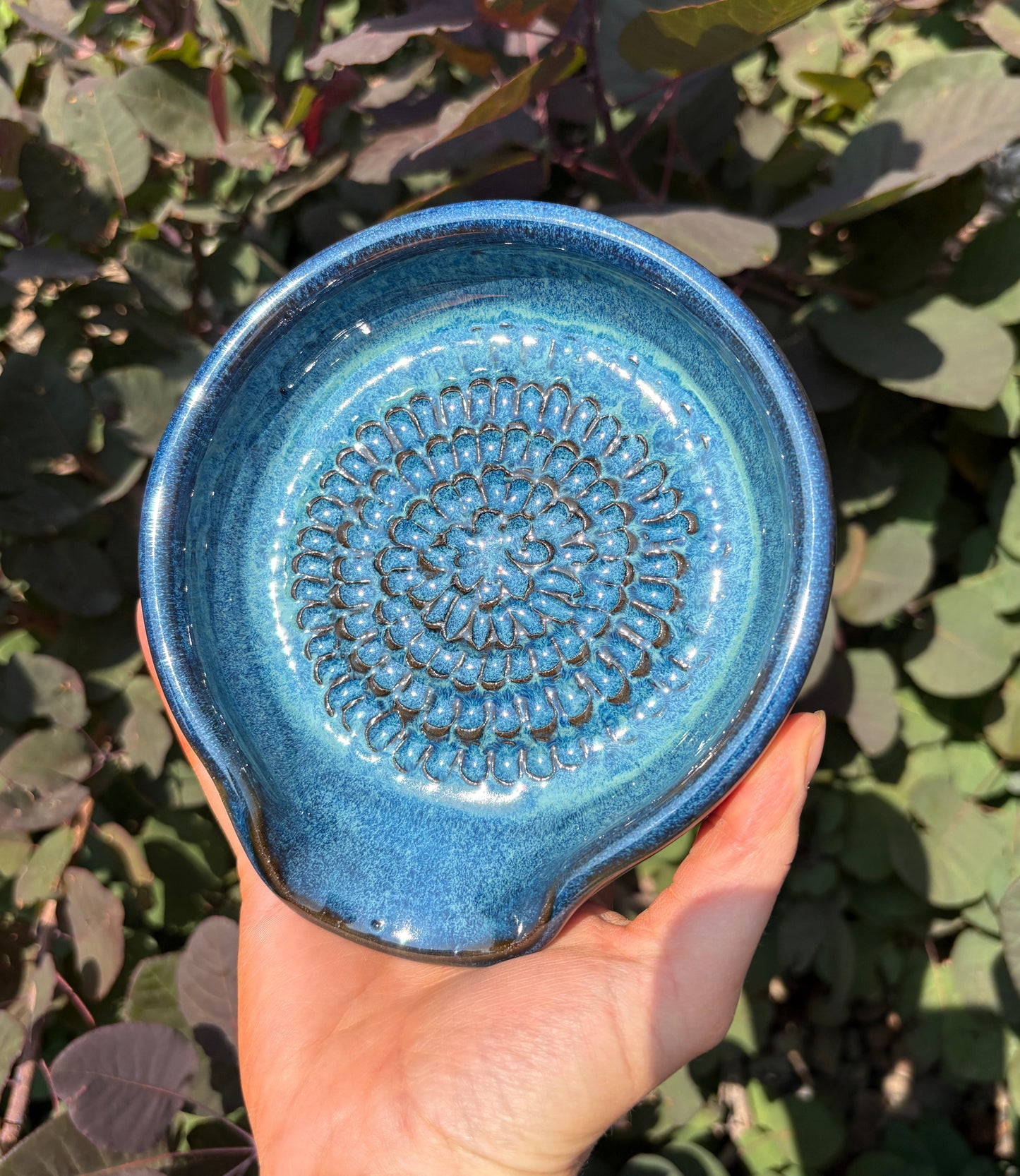 Garlic Grater•Spoon Rest