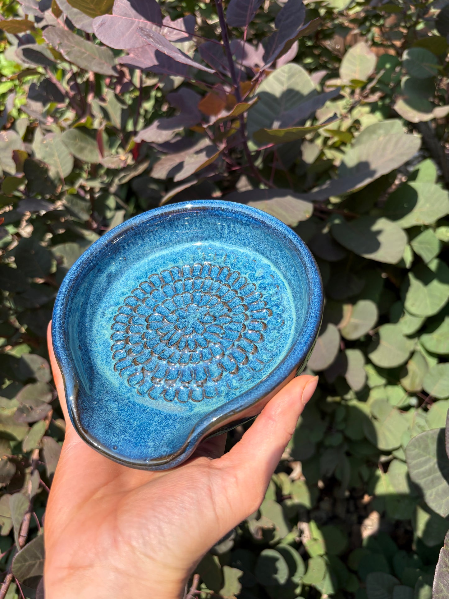 Garlic Grater•Spoon Rest