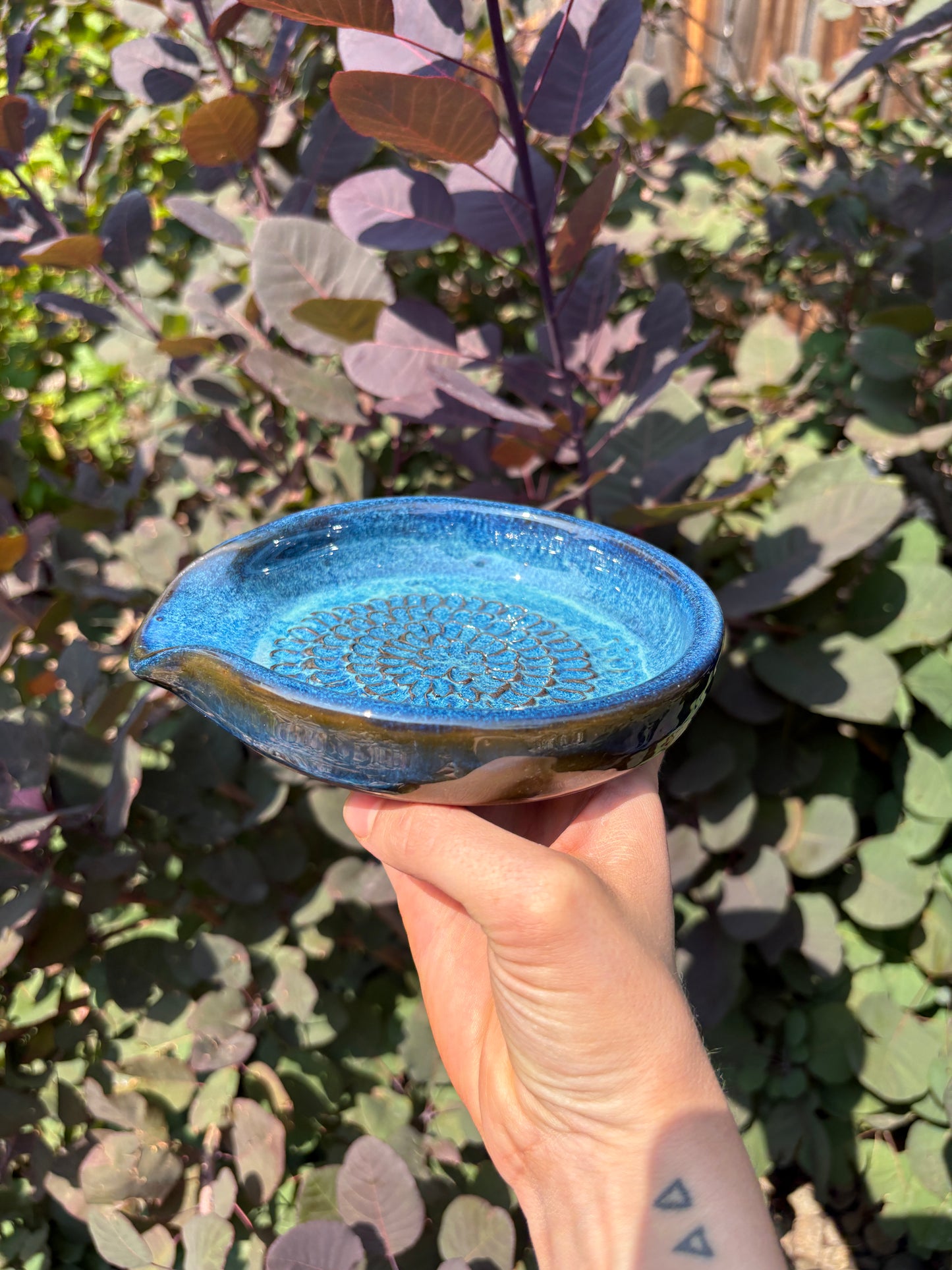 Garlic Grater•Spoon Rest