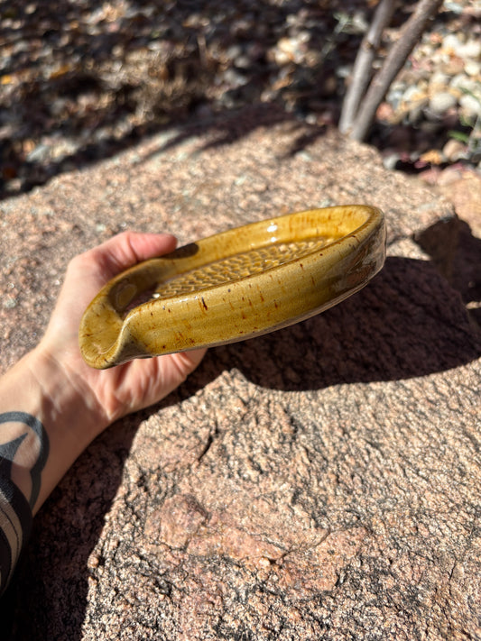 Garlic Grater•Spoon Rest