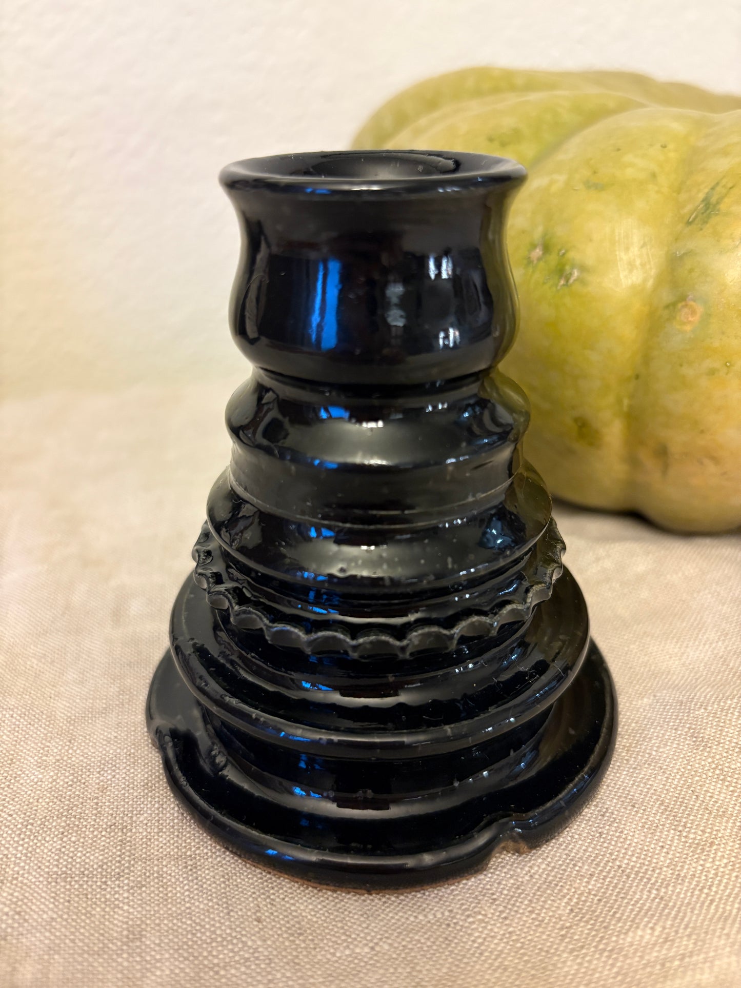 Candle Holder •Obsidian•