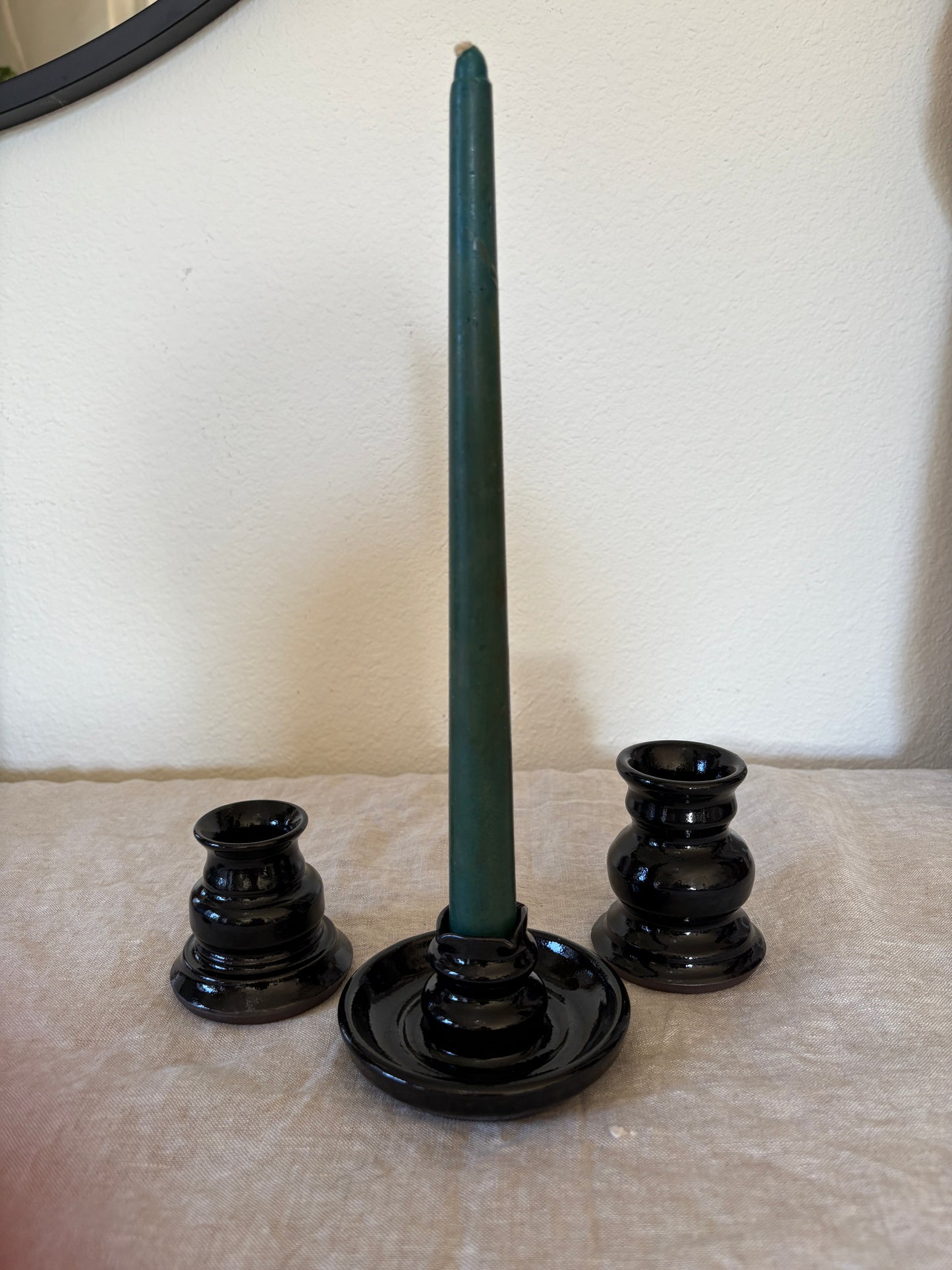 Candle Holder •Obsidian•